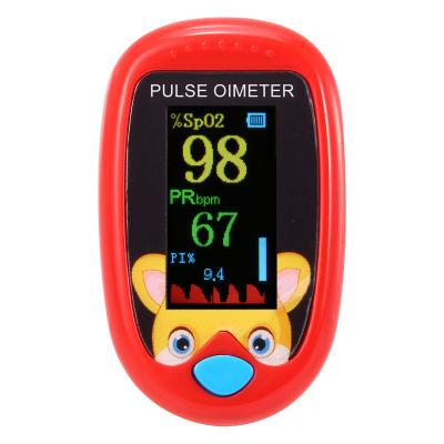 เด็ก Pulse Oxi เมตร Fingertrip Mini SpO2 Monitor มอนิเตอร์วัดจุดอิ่มตัวของอ๊อกซิเจน Pulse Rate เกจวัดอุปกรณ์5S Rapid อ่าน