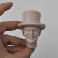 16 Scale Joke Unpainted Head Models With Hat For 12Figures Bodies DIY