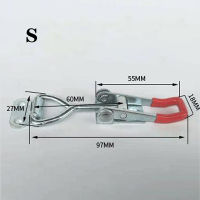 Fzbm จับ1PC ล็อคตู้เคลื่อนย้ายได้กล่องคันโยกปรับแคลมป์ยึดมือจับสายพิณแบบสลับ