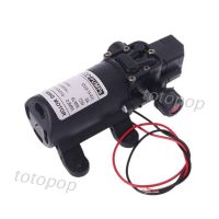 DC 12V 130PSI 6LMin Water High Pressure Diaphragm Self Priming Pump 70W