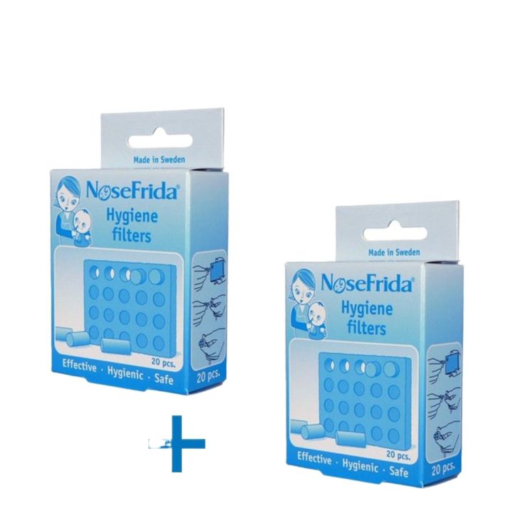 20-Pack NoseFrida Hygiene Filters