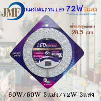 มอก. JMF แผงไฟ LED 60w 60w 3แสง 72w 3แสง โคมไฟเพดาน แผงled แผงแม่เหล็กไฟเพดาน แผงไฟเพดาน  *เปลี่ยนแสงด้วยสวิทช์ไฟเดิมบ้านลูกค้า