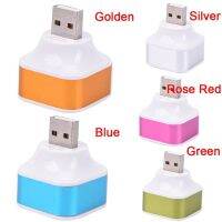 1 Usb ชายถึง3พอร์ต Usb ตัวเมียฮับแยกพลาสติกที่ชาร์จอะแดปเตอร์สายโทรศัพท์มือถือ