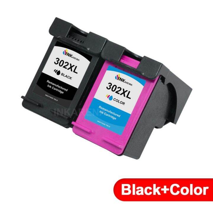 inkarena-302xl-replacement-for-hp-302-xl-minifit-printer-ink-cartridge-for-deskjet-2130-2132-2134-3630-3634-1110-1111