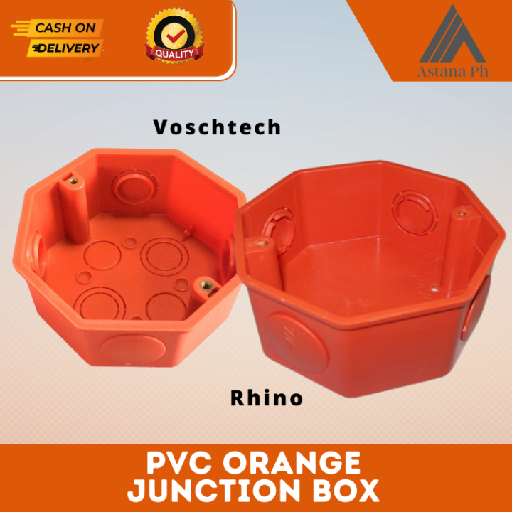 Pvc Orange Junction Box Lazada Ph 2641