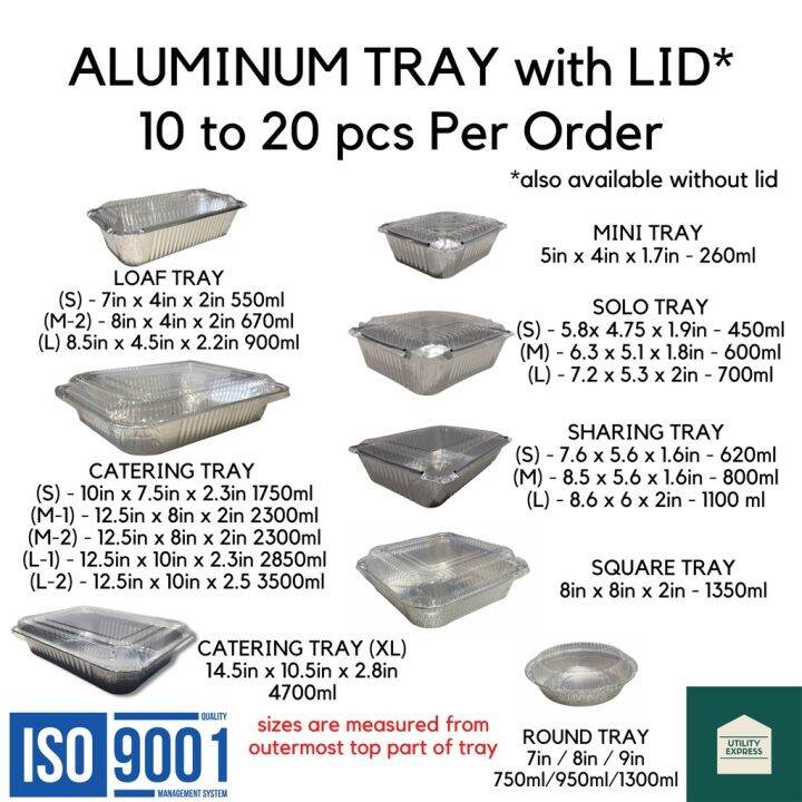 BIG SIZES Aluminum Tray With Lid Aluminum Pan 8x4 12 5x8 12 big-sizes-aluminum-tray-with-lid-aluminum-pan-8x4-12-5x8-12