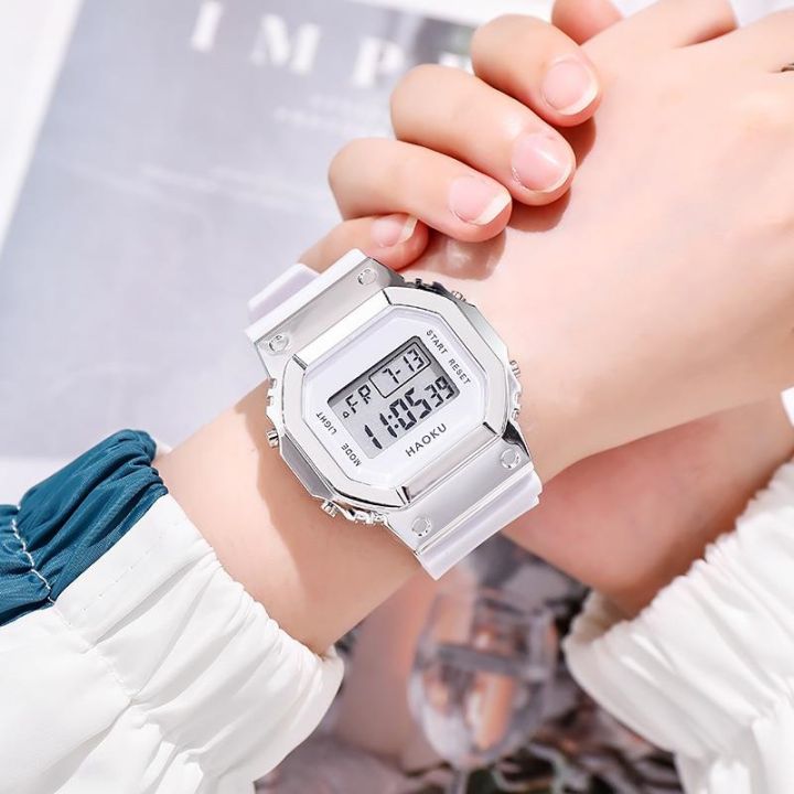 2023-นาฬิกาดิจิตอลสำหรับผู้หญิงใหม่แบรนด์ชั้นนำหรูหราสุภาพสตรีนาฬิกาดิจิตอลกีฬานาฬิกาข้อมืออิเล็กทรอนิกส์-led-นาฬิกา-montre-femme