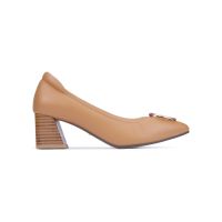 SHU CELEB HEELS 2.5" SIGNET ON RETRO - CARAMEL รองเท้าส้นสูง