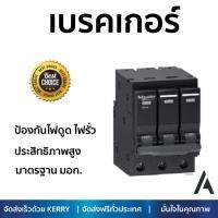 รุ่นขายดี เบรคเกอร์ งานไฟฟ้า SCHNEIDER เบรคเกอร์-3P16A QO316VSC6T สีดำ ตัดไฟ ป้องกันไฟดูด ไฟรั่วอย่างมีประสิทธิภาพ รองรับมาตรฐาน มอก Circuit Breaker จัดส่งฟรี Kerry ทั่วประเทศ