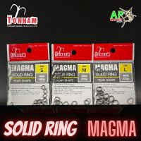 ห่วงโซลิดริง Solid Ring MAGMA มี 3ขนาด S,M,L ต้นน้ำสำหรับจิ๊กกิ้ง TONNAM แข็งแรง