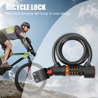 Universal Coiled Secure Bike Cable Lock Anti-Theft Mountain Bicycle Lock With Mounting cket For Skateboards s