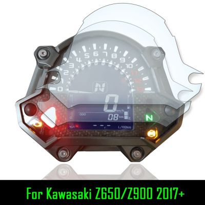 2ชิ้นสำหรับ Kawasaki Z900 Z650นินจา650 Ninja650 2017นินจา1000 2022รถจักรยานยนต์2021รอยขีดข่วนปกป้องหน้าจอฟิล์มกันรอย