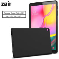 ซิลิโคนแท็บเล็ตสำหรับ Samsung Galaxy Tab A 10.1 2019 SM-T510 SM-T515 T510 T515 นุ่ม TPU เปลือกสีดำปกหลัง-GDDD MALL