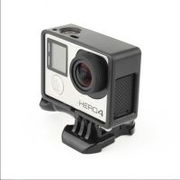 【LZ】 Para gopro hero 4 3   3 borda de proteção caso quadro camcorder habitação caso para go pro hero4 3 acessórios da câmera ação