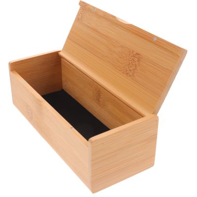 ❅❃▲ Storage Box Jewelry Box Wooden Crafts Jewelry Container Containers Wood Wooden Organizer Sundries Cover