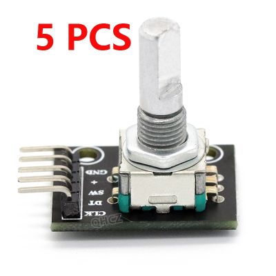 【cw】 5PCS/lot Degrees Encoder Module Sensor Development Board KY-040 With Pins