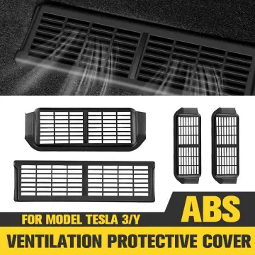 Under Dustproof Ventilation Car Air Vent Cover Grille for Model 3