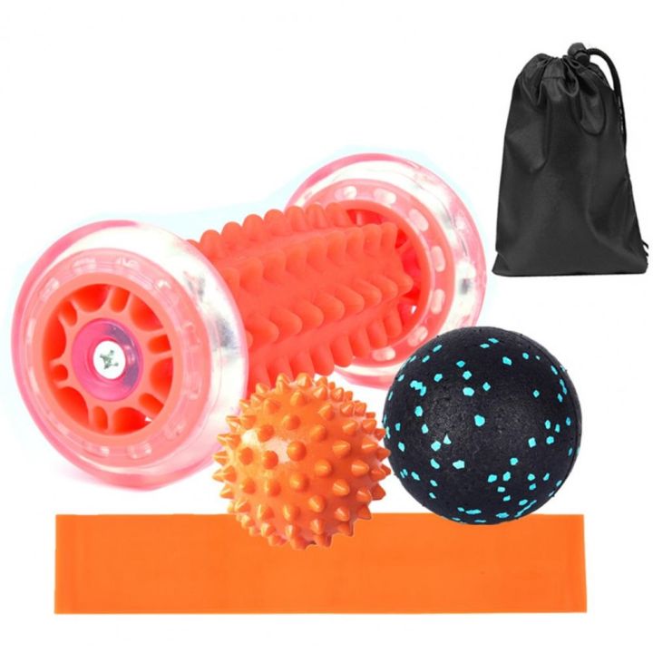 yoga-block-roller-with-trigger-points-massage-ball-latex-belt-body-exercise-set