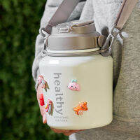 Gipot Pot Belly Thermos Cup ถ้วยน้ำดูดีของผู้หญิงสแตนเลสช่วยให้เย็นและความร้อนขวดความร้อนถ้วยน่ารัก