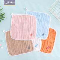 【CW】 Elinfant 5pcs Baby Face-towel cute cartoon super soft baby towel square wipes30x30cm muslin swaddle