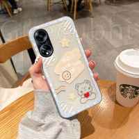 เคสOPPO A98 5G ล่าสุด ลายการ์ตูนหมีน่ารัก ปลอกซิลิโคนอ่อนนุ่ม oppo A98 5G ฝาครอบโทรศัพท์