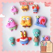 Charm C632 slime Dụng Cụ Charm Ko Keo & Nút Trang Trí Hoạt Hình Spongebob