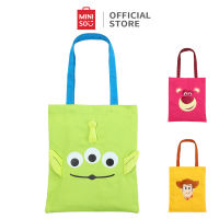 MINISO กระเป๋าผ้า กระเป๋าผ้าสะพายข้าง ถุงผ้า ถุงสะพายข้าง Toy Story Collection