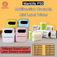 ﹍✠ MarkLife Bluetooth Label Makers Portable Barcode Sticker Pocket Printer Machine Thermal Paper Mini Impressora Termica For Cloth