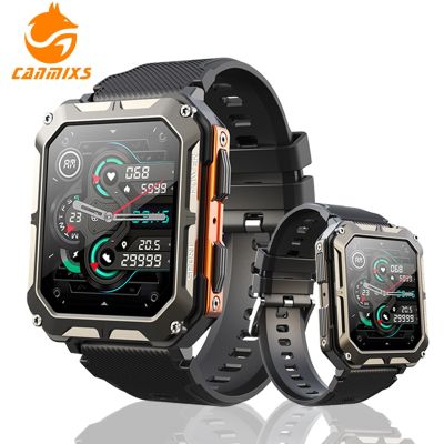 ZZOOI CanMixs Smart watch IP68 Waterproof Women smartwatch for men Calculator Bluetooth Call Sport watches Android iOS Fitness Tracker