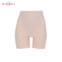 Wienna DG13202 ชุดชั้นใน เวียนนา กางเกงใน สเตย์ขายาว Free Cut เต็มตัว เอวสูง ไซซ์ L(70),XL(76)  สีเนื้อ