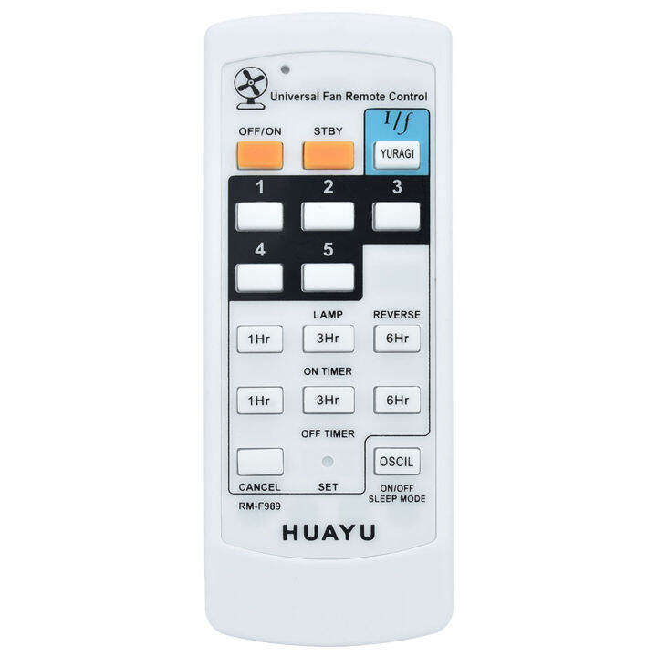 Huayu for KDK/Deka Fan Remote Control/Malaysia RMF989 Fan