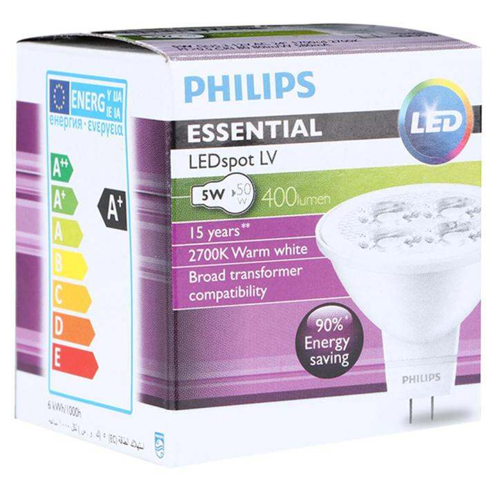 หลอด-led-mr16-5w-ww-gu5-3-phi-ส่งเร็วส่งไว-มีเก็บเงินปลายทาง