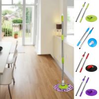 【TIMIN Home Tools】 Spin Mop Pole Handle Replacement For Floor 360 No Foot Pedal Version Home Cleaning Scraper Office