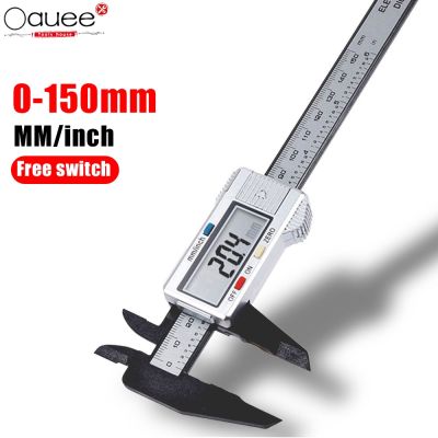 Digital Caliper 6 Inch Lcd Electronic Vernier Caliper 0-150mm Gauge Pachometer Digital Micrometer Digital Ruler Measuring Tools - Calipers -