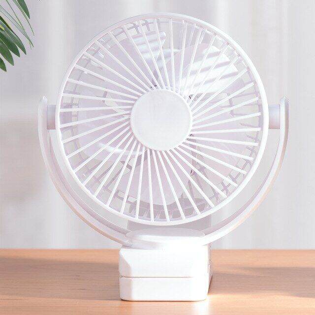 Rechargeable Operated Clip on Fan,Quieter & Stronger Wind USB Desk Fan