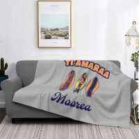 TiAmaraa Moorea All Sizes Soft Cover Blanket Home Decor Bedding Surf Shop Kitesurf Windsurf Surfing Surf Polynesia Island