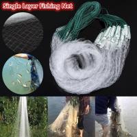 Single Layer Fishing Net Portable Fish Mesh Hole Floating Net Net Single Chemical Monofilament Durable Fiber Layer Fishing S3K6