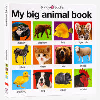 Priddy my big animal book original English picture book early childhood animal cognition enlightenment childrens English Enlightenment picture book hardcover paperboard book