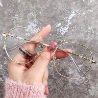 New Octagonal Frame Glasses for Women Girl Vintage Computer Eyeglasses Oversized Optical Glasses Anti Blue Light Blocking Gafas