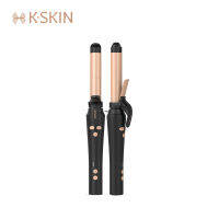 KSKIN เครื่องม้วนผม การออกแบบป้องกันการลวก แกนม้วนถนอมเส้นผม เครื่องม้วนผมอัตโนมัติ LCD ระบบความร้อนแบบเร็ว Auto Hair Curler