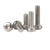 M10 M12 Stainless Steel Round Pan Head Plum Blossom Anti theft Screws Inside Six Lobe Without Column Bolts Via Anti dismantle