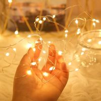 Fairy Light 1M 5M 10M 100 LED Starry String USB Lights Fairy Micro LED Transparent Wire for Party Christmas Wedding 6 Colors Fairy Lights