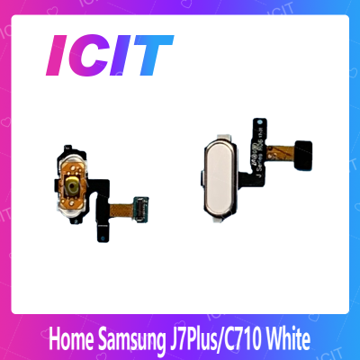 Samsung J7Plus/C710 อะไหล่สายแพรปุ่มโฮม แพรโฮม Home Set (ได้1ชิ้นค่ะ) สินค้าพร้อมส่ง คุณภาพดี อะไหล่มือถือ (ส่งจากไทย) ICIT 2020