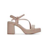 SHU BEDDY WALK 3" Z STRAPS ON PLATFORM - NUDE รองเท้าส้นสูง