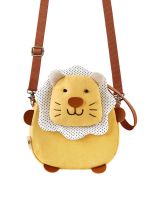 Korean Version Student Mobile Phone Bag Female Coin Purse Three-Color Patch Cartoon Crossbody Bag Cute Versatile Canvas Small Bag Trendy 【OCT】