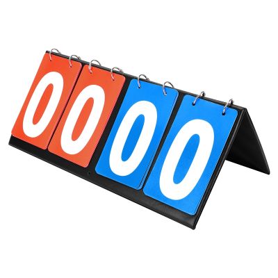 4 Digit Score Board Basketball Soccer Scoreboard for Basketball Football Badminton Volleyball Table Tennis