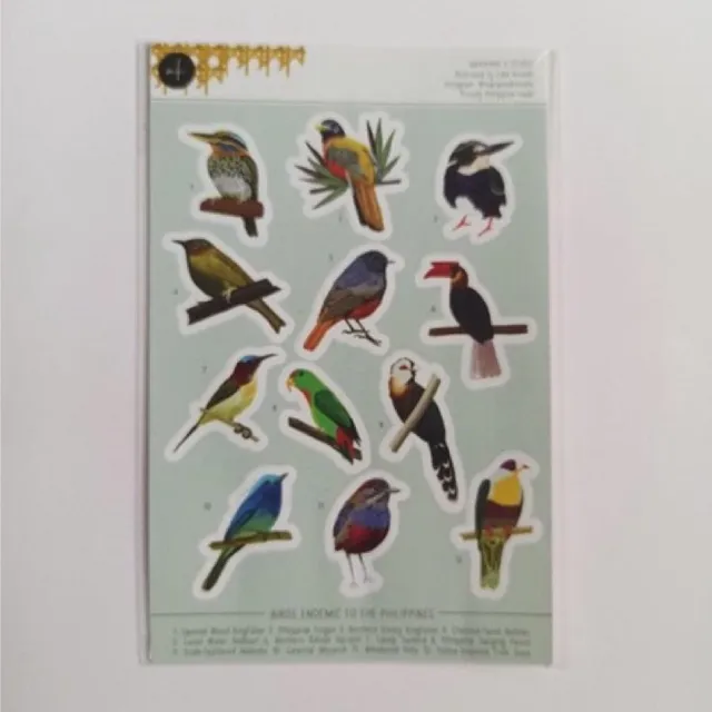 Sticker Sheets - Philippine Birds | Lazada PH