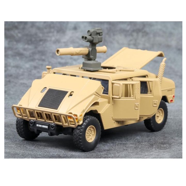 1-32-hummer-m1046-ทหารโมเดลรถยนต์การระเบิดรถหุ้มเกราะเสียงแสงของเล่นอัลลอยโมเดลรถยนต์โมเดลรถของเล่นที่หล่อจากเหล็ก