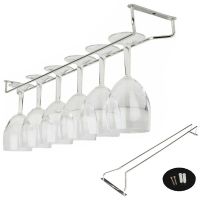 【YF】﹍♛  27/35/55cm Wine Rack Glass Holder Hanging Bar Hanger Shelf Paper Roll