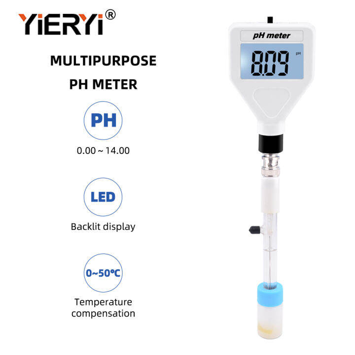 yieryi Digital PH meter with ATC PH test Acidity meter Water quality